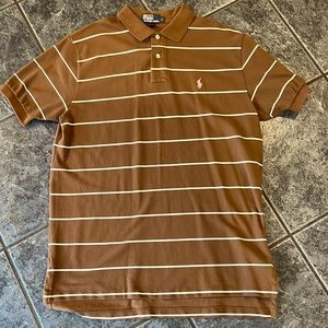 Men’s polo by Ralph Lauren size large.